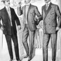 1900s Mens Fashion in the edwardian era