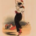 The Power of Trousers-Paul Gavarni Carnavale print