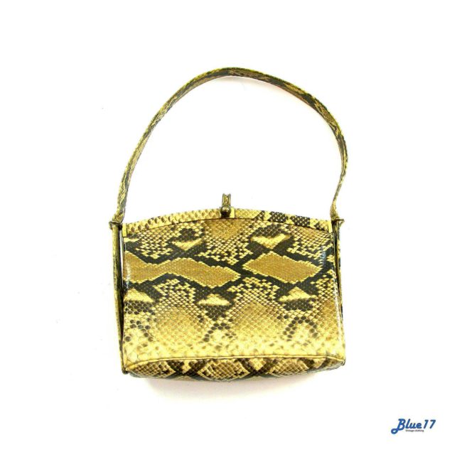 Small 60s Snakeskin Handbag