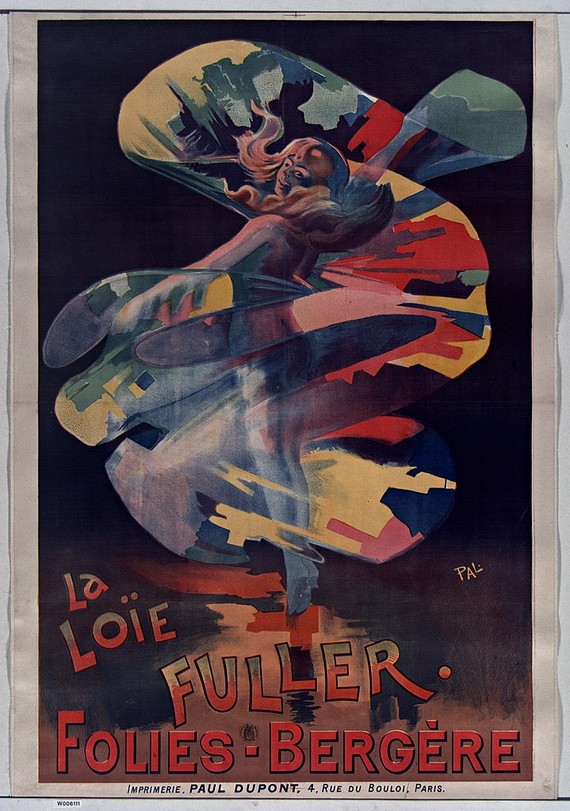 Poster for Loïe Fuller at the Folies Bergère, Paris, France, 1897 Poster for Loïe Fuller at the Folies Bergère, Paris, France, 1897