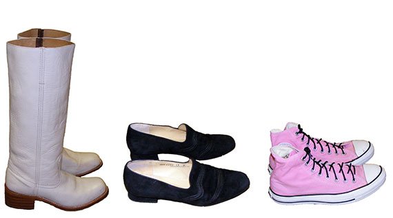 womens vintage footwear- vintage shoes, boots, pumps and sandals