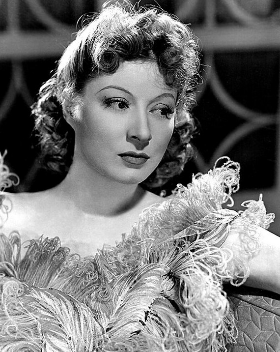 Studio publicity photo of Greer Garson, 1940s Studio publicity photo of Greer Garson, 1940s
