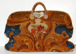 Vintage Womens Tapestry Bags - Victorian tapestry bag