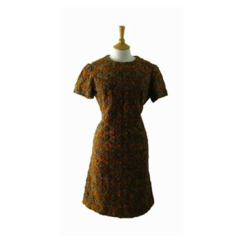 Knitwear 2015 2016 - 60s Multicolored Wool Dress