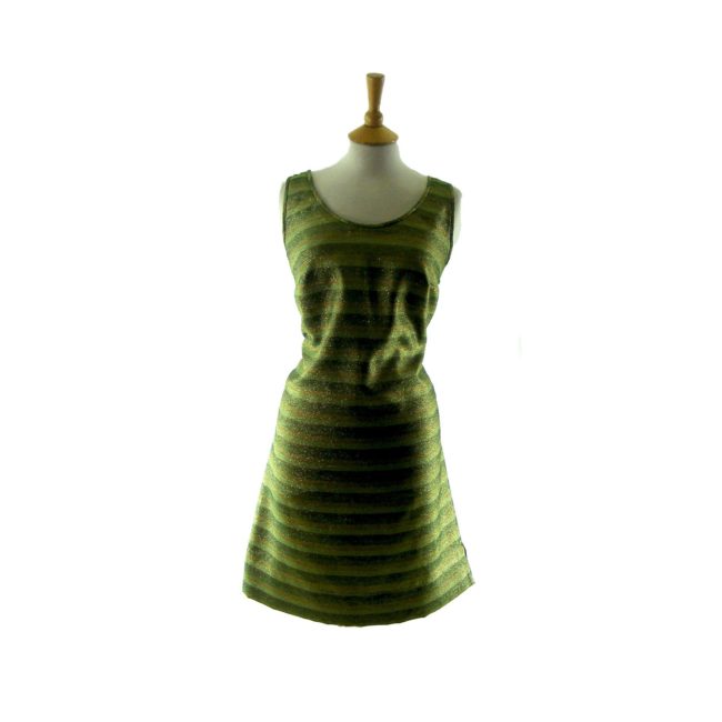 60s lurex dress