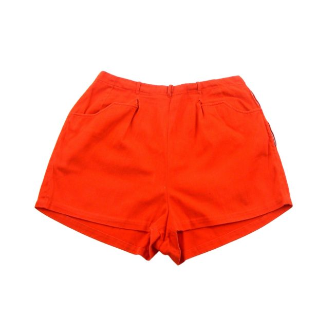 60s orange shorts