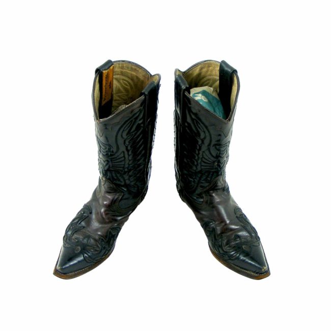 Burgundy Vintage western boots