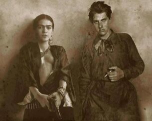 Frida Kahlo and Vladimir Mayakovsky.