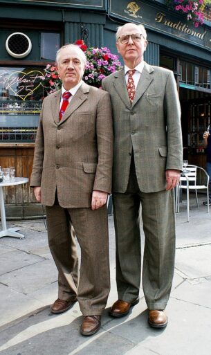 Gilbert and George, Hanbury Street, London, 2007.