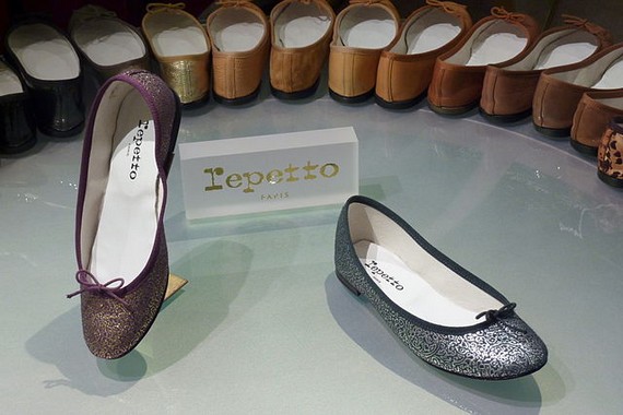 Close up view of Repetto pumps Close up view of Repetto pumps