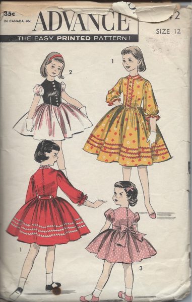 Vintage Tyrolean Dresses - even the children wore them (1950s). Vintage Tyrolean Dresses - even the children wore them (1950s).