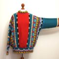 womens vintage 80s sweaters- colours