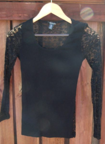 Black and laced - ready for autumn