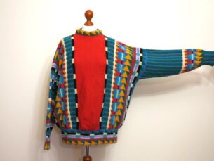 womens vintage 80s sweaters- colours