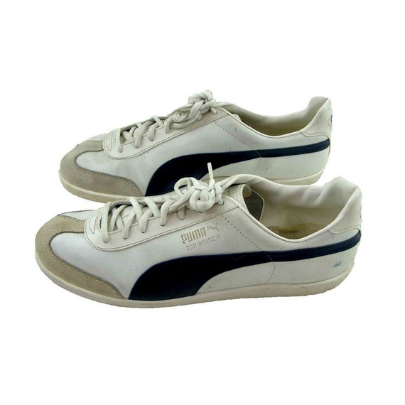 Depressie Afwijzen Egyptische Vintage Puma - Trainers or shoes? - Blue 17 Vintage Clothing