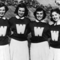 womens vintage sweatshirts - 50s cheerleaders