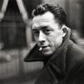 mens vintage coats-Albert Camus by Henri Cartier Bresson 1944