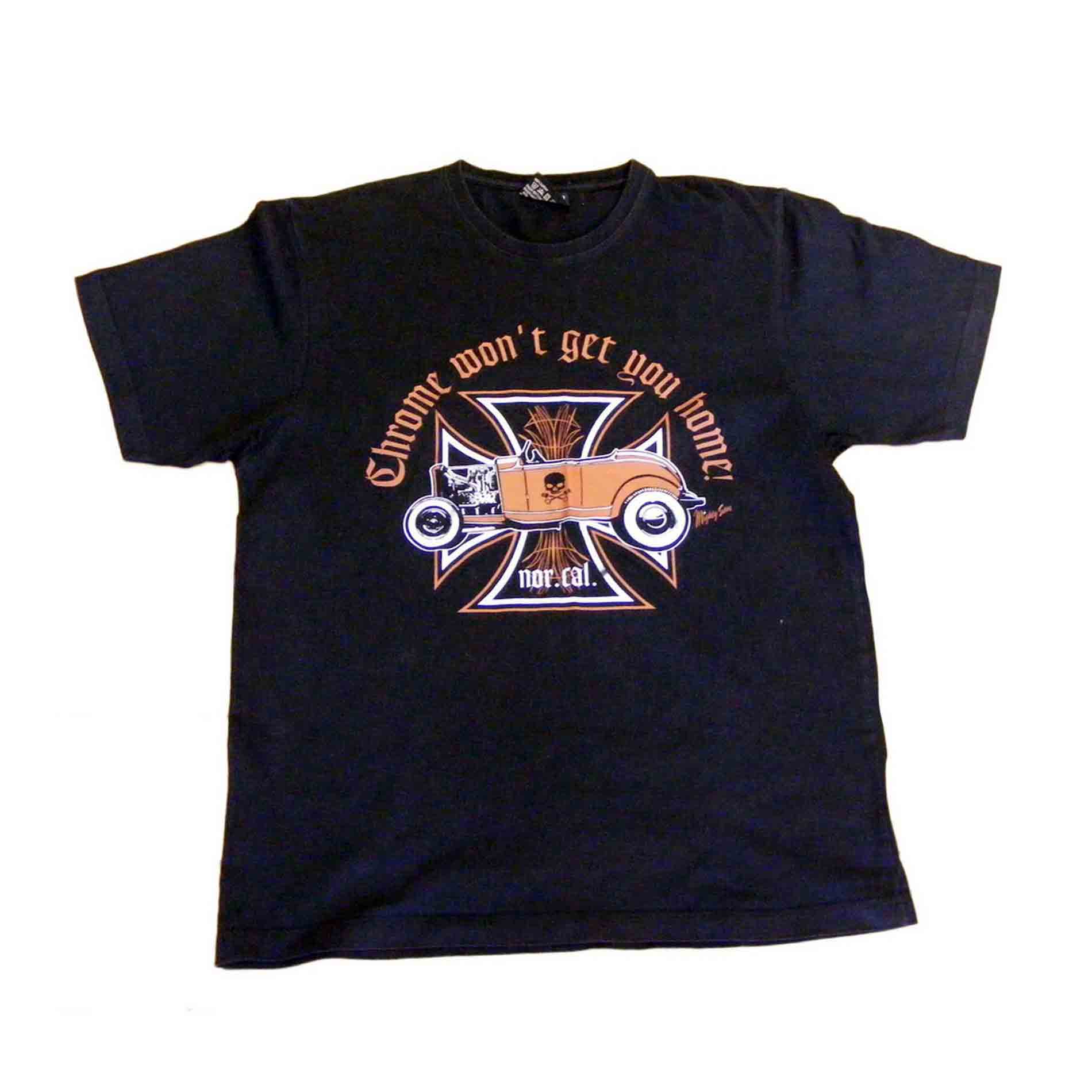 King Kerosin T shirt - M - Vintage Clothing - Blue 17