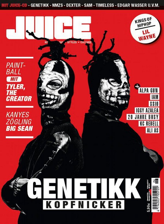 Genetikk hip hop magazine cover, 2013 Genetikk hip hop magazine cover, 2013