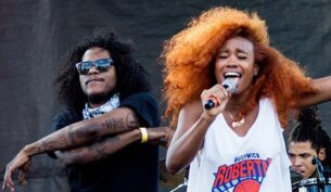 indie clothing - Ab Soul and SZA AfroPunk Festival 2015
