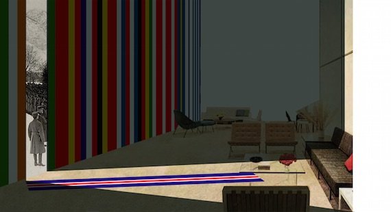 OMA The Pan European Living Room copyright OMA-AMO used with permission.