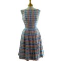 spring fashion - Cotton Gingham dress