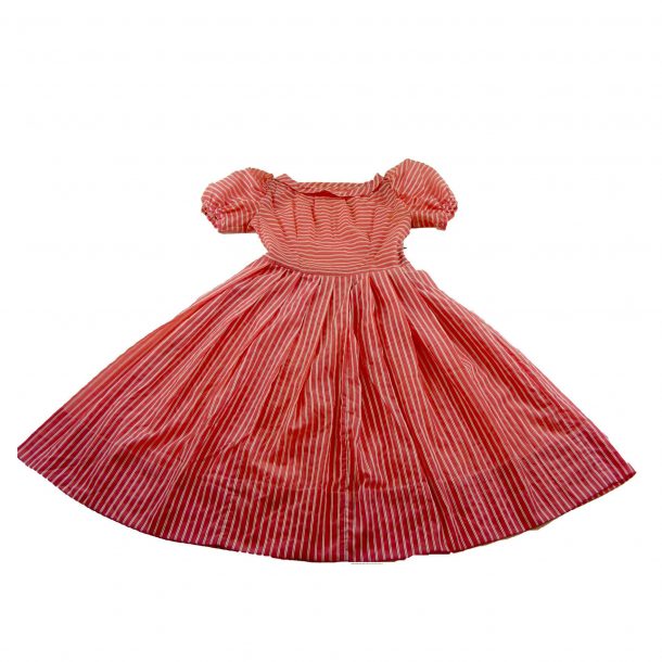 dresses to wear to weddings-1950s candy stripe dress