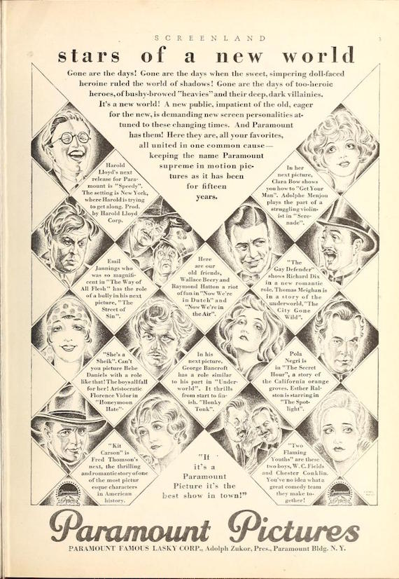 Fashion and Film - Screenland-Jan-1928-Gone-are-the-days.