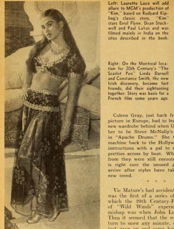 Laurette Luez, the star of "Kim".