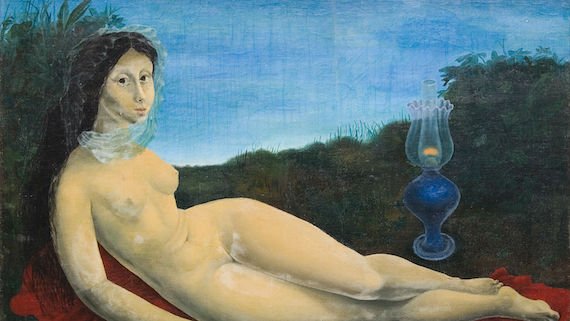 Detail of a work by Barilli.
