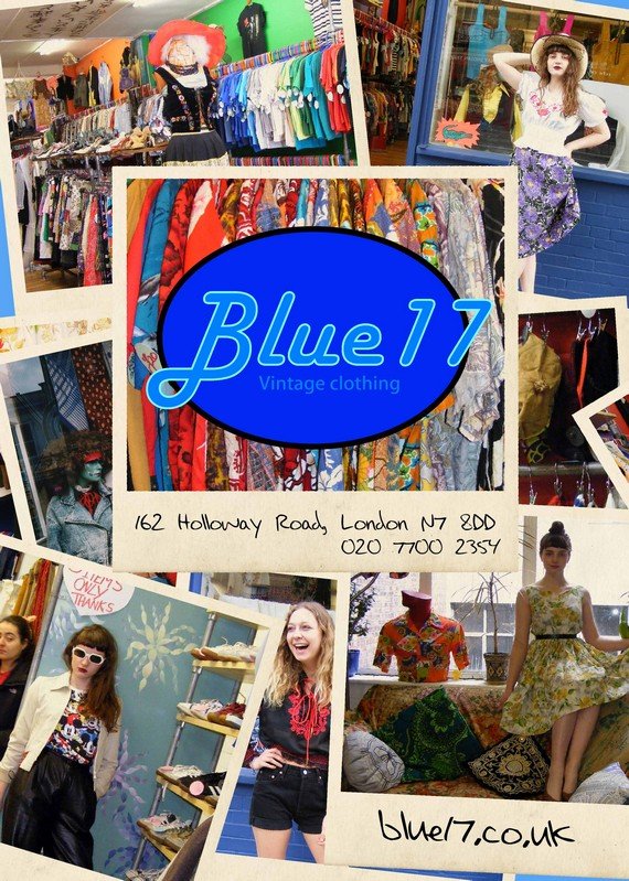 vintage online shopping sites - Blue 17 Vintage Clothing