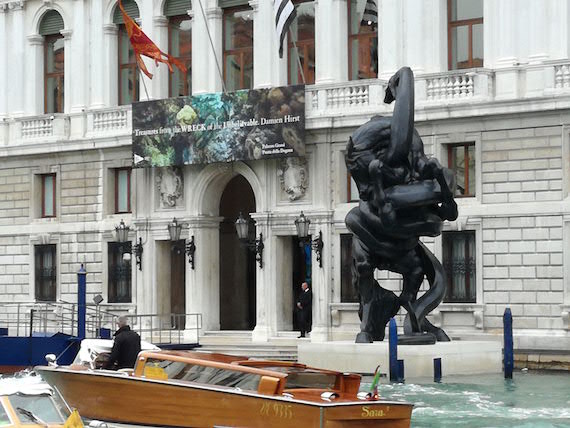 Venice Biennale - Outside of Damien Hirst's extravaganza. Venice Biennale - Outside of Damien Hirst's extravaganza.