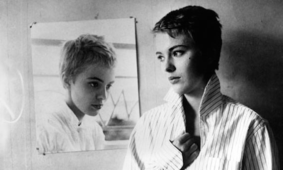 fashion in the sixties - Jean Seberg in Au Bout du Souffle