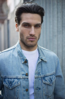 Mens Fashion Photo shoot - Petar- levis jean jacket from Blue17