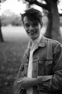 Light blue denim jacket