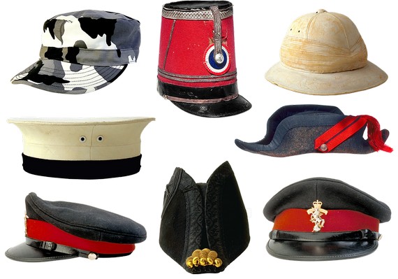 Military Uniforms, Peaked Cap, Kepi_570 Military Uniforms, Peaked Cap, Kepi_570