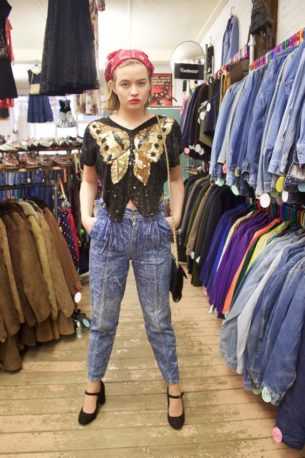 Vintage High Waisted Jeans