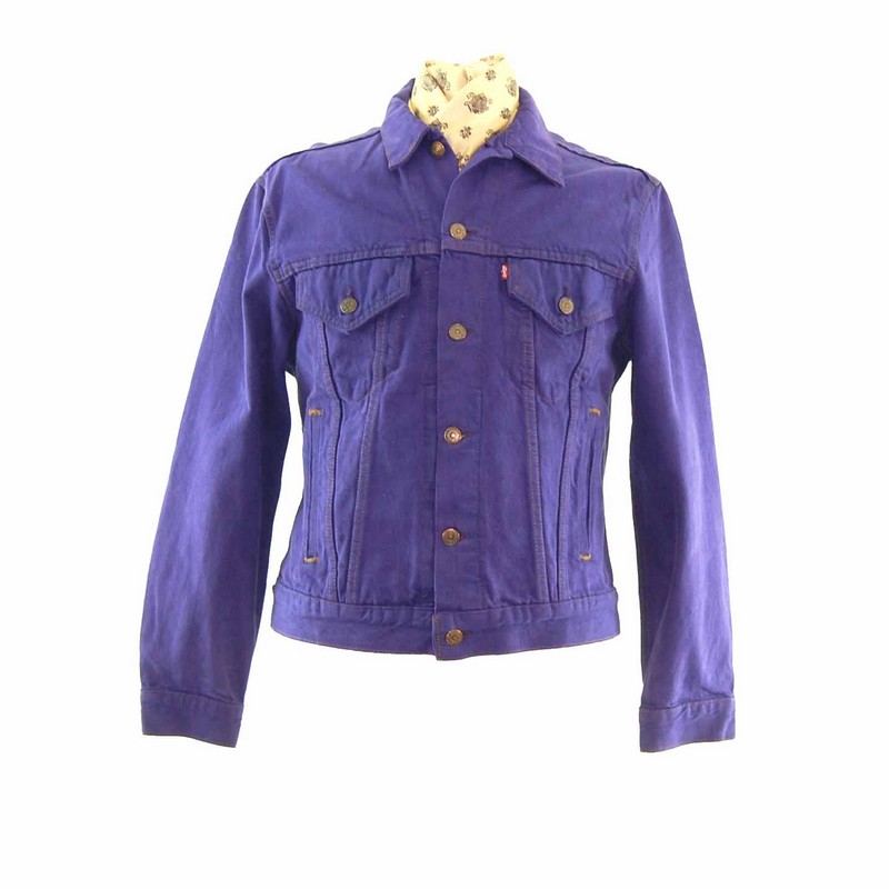 levis purple denim jacket
