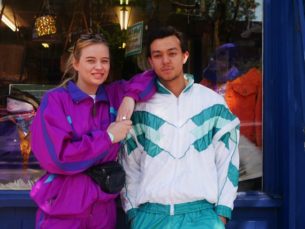 1980s shell suit tops and jackets from Blue17 vintage