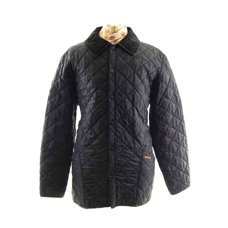 Barbour Diamond Quilted Black Jacket