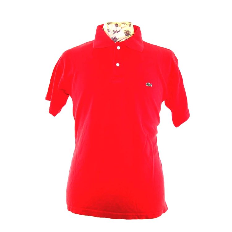 Lacoste Primary Red Polo Shirt