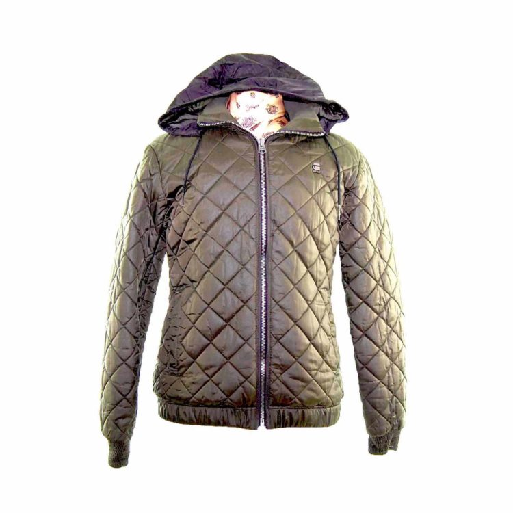 G-Star Raw Green Quilted Jacket