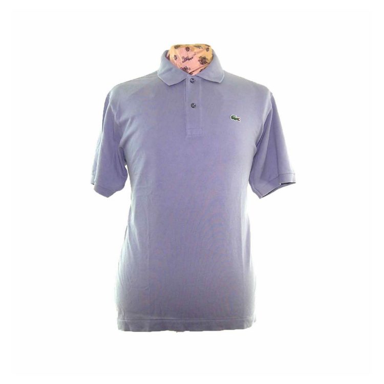 Lacoste Grey Blue Polo Shirt