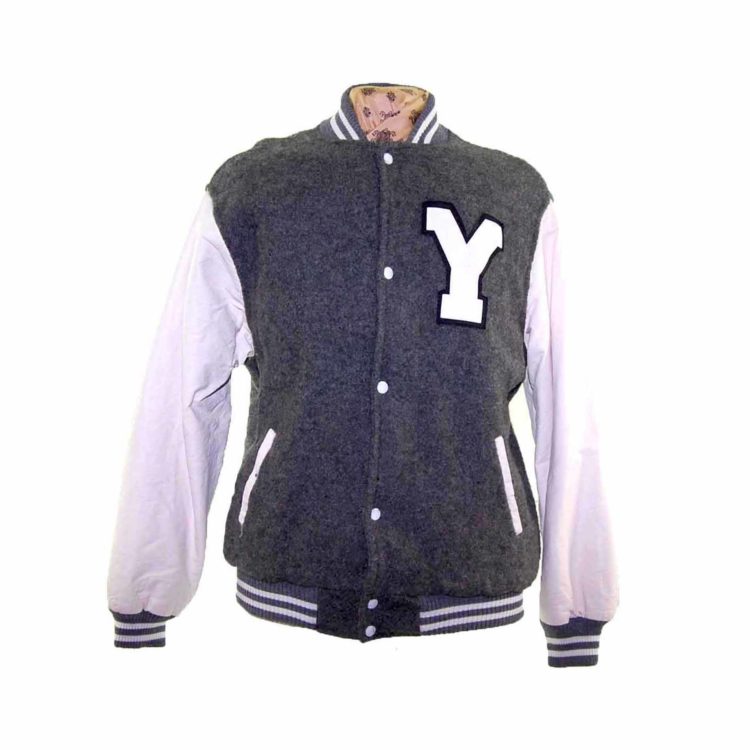 Vintage Grey 'Y' Cheer Jacket