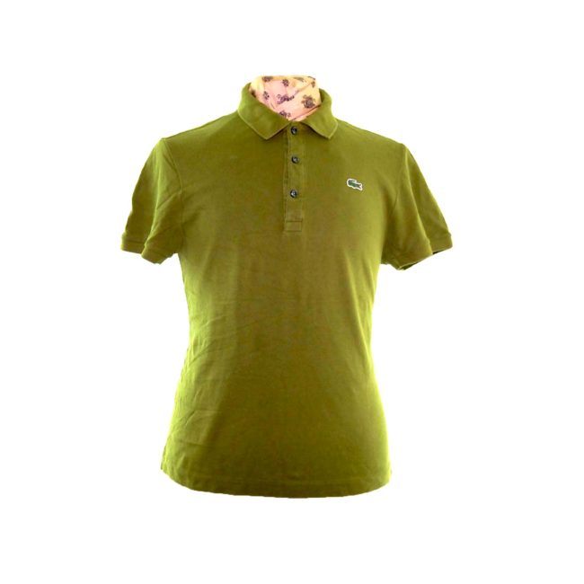 Lacoste Khaki Green Polo Shirt
