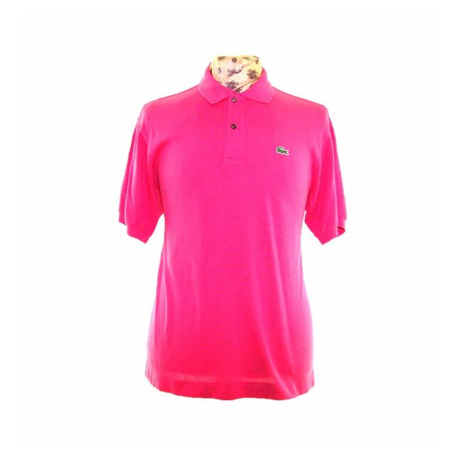 Lacoste Pink Polo Shirt