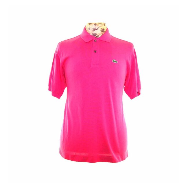 Lacoste Pink Polo Shirt