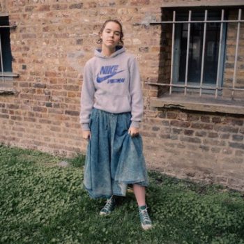 Levis blue denim 90s skirt from Blue17 vintage