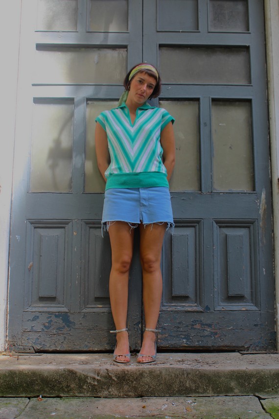 Levis blue denim 90s skirt - For Summer - Blue 17 Vintage Clothing