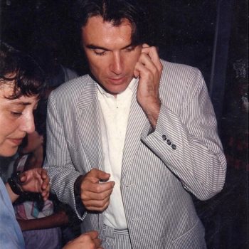 Eye catching 80s mens clothes - David Byrne & Madame Sata_1986